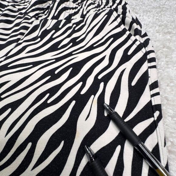Cabi ATC Zebra Jogger Pants FLAWS - Picture 4 of 13